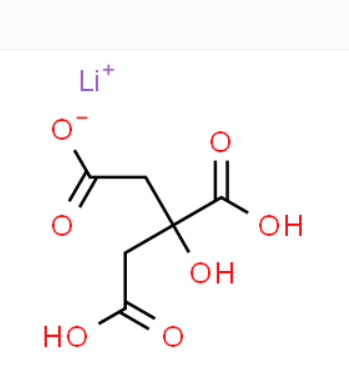 citric acid, lithium salt,citric acid, lithium salt