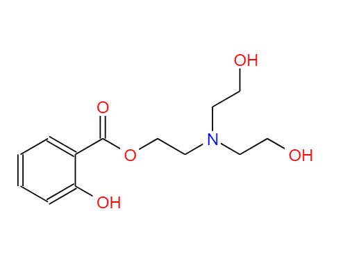 2-羟基-苯甲酸2-[二(2-羟基乙基)氨基]乙基酯,2-[bis(2-hydroxyethyl)amino]ethyl 2-hydroxybenzoate