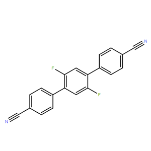 2,5-difluoro-[1,1:4,1"-terphenyl]-4,4"-dicarbonitrile,2,5-difluoro-[1,1:4,1"-terphenyl]-4,4"-dicarbonitrile
