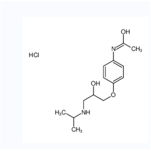 N-[4-[2-羟基-3-[(1-甲基乙基)氨基]丙氧基]苯基]乙酰胺单盐酸盐,N-[4-[2-hydroxy-3-(propan-2-ylamino)propoxy]phenyl]acetamide,hydrochloride