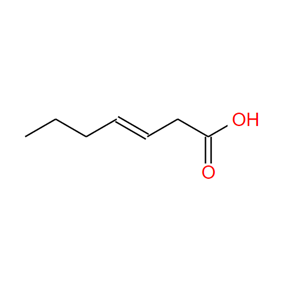 3-庚烯酸,(E)-hept-3-enoic acid