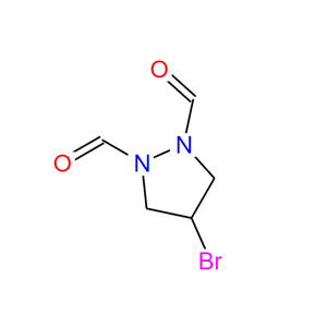4-溴-1,2-二甲酰基吡唑烷
