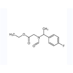 ethyl (+-)-N-[1-(4-fluorophenyl)ethyl]