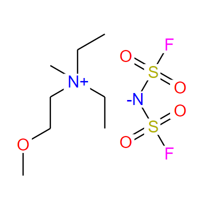 二乙基(2-甲氧基乙基)甲基铵双(氟磺酰)亚胺,N,N-Diethyl-N-methyl-N-(2-methoxyethyl)ammonium imidodisulfuryl fluoride