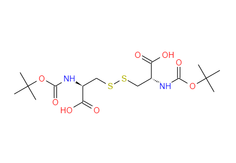 N,N'-雙(叔丁氧羰基)-L-胱氨酸,(Boc-Cys-OH)2