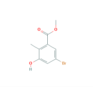 5-Bromo-3-hydroxy-2-methyl-benzoic acid methyl ester