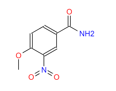 4－甲氧基－3－硝基苯甲酰胺,4-methoxy-3-nitrobenzamide