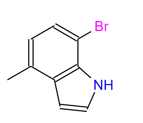 7-溴-4-甲基-1H-吲哚,7-bromo-4-methyl-1H-indole