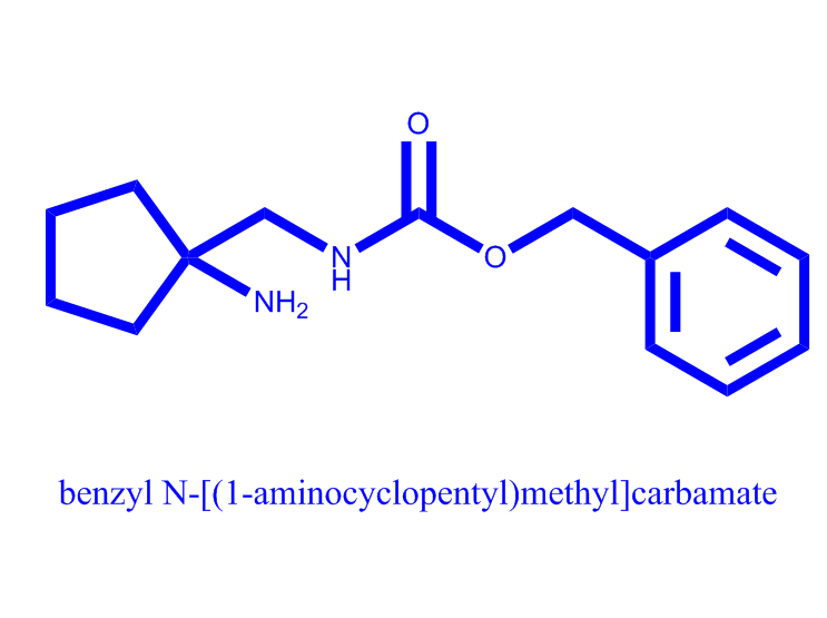 N-[(1-氨基环戊基)甲基]氨基甲酸苄酯,benzyl N-[(1-aminocyclopentyl)methyl]carbamate