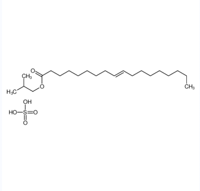 2-methylpropyl (Z)-octadec-9-enoate,sulfuric acid,2-methylpropyl (Z)-octadec-9-enoate,sulfuric acid