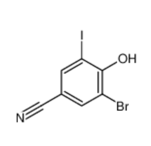 3-溴-4-羟基-5-碘-苯甲腈,3-bromo-4-hydroxy-5-iodobenzonitrile