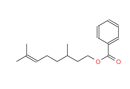 3,7-二甲基-6-辛烯-1-醇苯甲酸酯,citronellyl benzoate