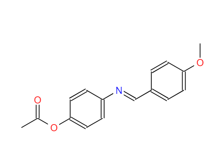 N-(4-甲氧基苯亚甲基)-4-乙酰氧基苯胺,Phenol,4-[(E)-[(4-methoxyphenyl)methylene]amino]-, 1-acetate