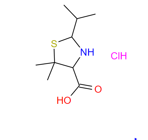 2-Isopropyl-5,5-DimethylThiazolidine-4-Carboxylic Acid Hcl