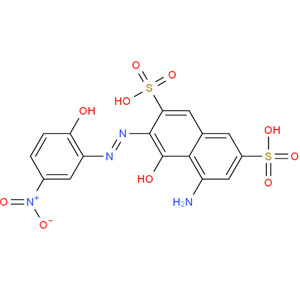 5-氨基-4-羟基-3-[(2-羟基-5-硝基苯基)偶氮]-2,7-萘二磺酸