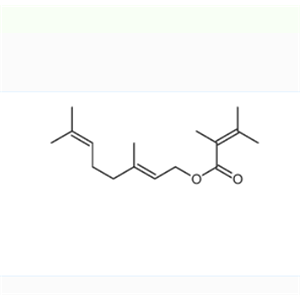 10402-48-9 3,7-二甲基-2,6-辛二烯基2,3-二甲基巴豆酸酯