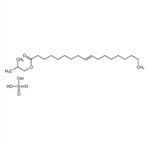 2-methylpropyl (Z)-octadec-9-enoate,sulfuric acid