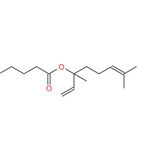 10471-96-2 1,5-二甲基-1-乙烯基己-4-烯基戊酸酯