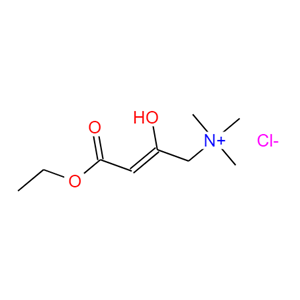 (4-乙氧基-2-羟基-4-氧代丁-2-烯基)三甲基氯化铵,(4-ethoxy-2-hydroxy-4-oxobut-2-enyl)trimethylammonium chloride
