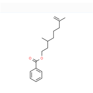 10486-12-1 (-)-3,7-dimethyloct-7-enyl benzoate