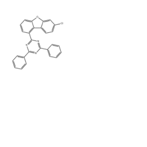 2-(7-氯二苯并[B,D]呋喃-1-基)-4,6-二苯基-1,3,5-三嗪,1,3,5-Triazine, 2-(7-chloro-1-dibenzofuranyl)-4,6-diphenyl