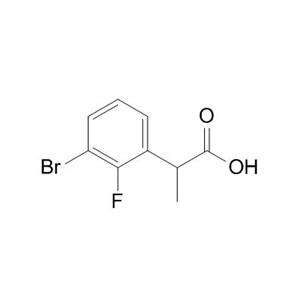 2-(3-Bromo-2-fluorophenyl)propanoic acid,2-(3-Bromo-2-fluorophenyl)propanoic acid