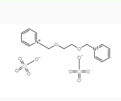 1,1'-[1,2-乙烷二基二(氧基亚甲基)]二吡啶鎓二高氯酸盐,1,1'-[ethylenebis(oxymethylene)]dipyridinium diperchlorate