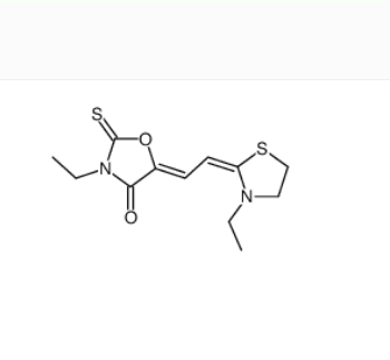 3-乙基-5-[(3-乙基噻唑烷-2-亚基)亚乙基]-2-硫代恶唑烷-4-酮,3-ethyl-5-[(3-ethylthiazolidin-2-ylidene)ethylidene]-2-thioxooxazolidin-4-one