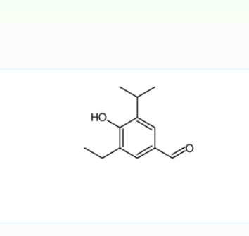 3-乙基-4-羟基-5-异丙基苯甲醛,3-ethyl-4-hydroxy-5-isopropylbenzaldehyde