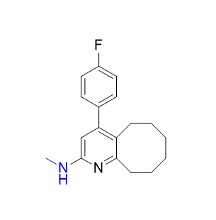 布南色林杂质11,4-(4-fluorophenyl)-N-methyl-5,6,7,8,9,10-hexahydrocycloocta[b]pyridin-2-amine