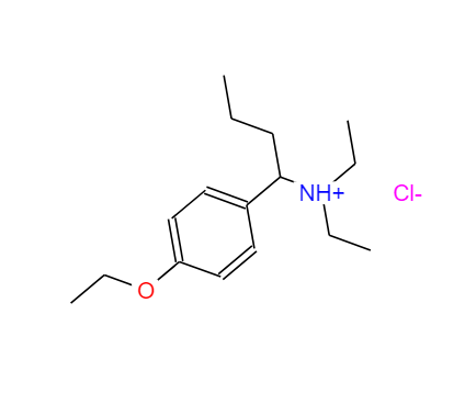 [1-(4-乙氧基苯基)丁基]二乙基氯化铵,[1-(4-ethoxyphenyl)butyl]diethylammonium chloride