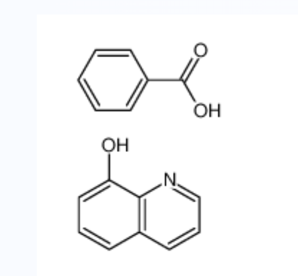 羟基喹啉苯甲酸盐,benzoic acid,quinolin-8-ol