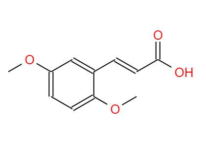 2,5-二甲氧基肉桂酸,3-(2,5-Dimethoxyphenyl)acrylicacid