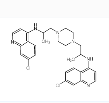 N,N'-二(7-氯-4-喹啉基)-alpha,alpha'-二甲基哌嗪-1,4-二乙胺,1,4-Piperazinediethanamine,N,N'-bis(7-chloro-4-quinolinyl)-a,a'-dimethyl- (9CI)