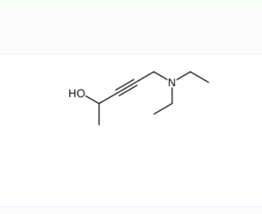 5-(二乙氨基)-3-戊炔-2-醇,5-(diethylamino)pent-3-yn-2-ol