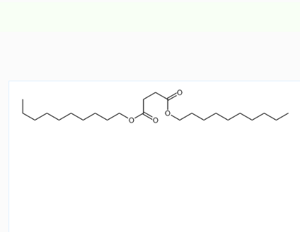 二癸基琥珀酸盐,didecyl butanedioate