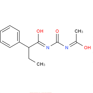N-[(乙酰氨基)羰基]-2-苯基丁酰胺