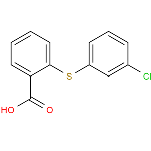 2-(3-氯苯硫基)苯甲酸