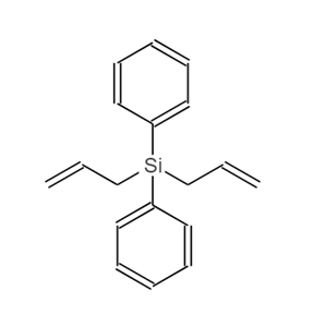 二烯丙基二苯基硅烷,diphenyldiallylsilane