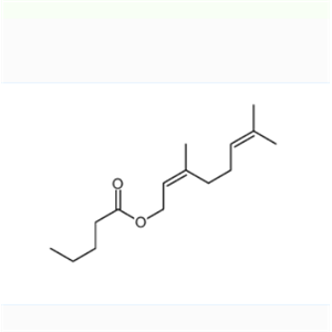 10522-33-5 (Z)-3,7-二甲基辛-2,6-二烯基戊酸酯