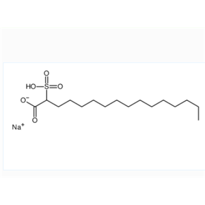 钠氢2-磺酸十六烷酸酯(1:1:1),sodium hydrogen sulphonatopalmitate