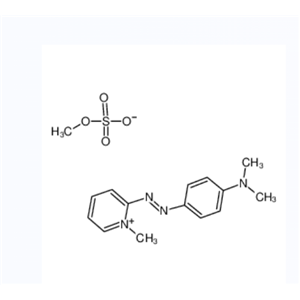 2-[[4-(二甲基氨基)苯基]偶氮]-1-甲基吡啶鎓硫酸甲酯盐,2-((4-(dimethylamino)phenyl)diazenyl)-1-methylpyridin-1-ium methyl sulfate