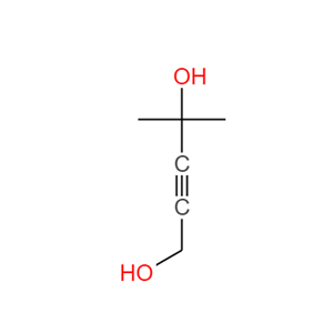 4-甲基-2-丙炔-1,4-二醇,4-methylpent-2-yne-1,4-diol