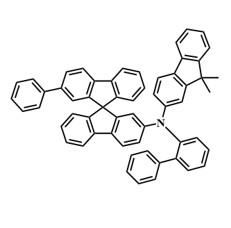 N-[1,1′-聯(lián)苯]-2-基-N-(9,9-二甲基-9H-芴-2-基)-2′-苯基-9,9′-螺二[9H-芴]-2-胺,N-[1,1′-biphenyl]-2-yl-N-(9,9-dimethyl-9H-fluoren-2-yl)-2′-phenyl-9,9′-spirobi[9H-fluoren]-2-amine