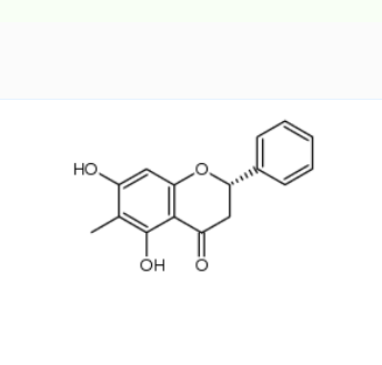 (S)-2,3-二氢-5,7-二羟基-6-甲基-2-苯基-4-苯并吡喃酮,(S)-2,3-dihydro-5,7-dihydroxy-6-methyl-2-phenyl-4-benzopyrone