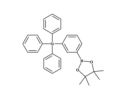 三苯基-3-硼酸频哪醇酯苯基硅烷,Triphenyl[3-(4,4,5,5-tetramethyl-1,3,2-dioxaborolan-2-yl)phenyl]silane