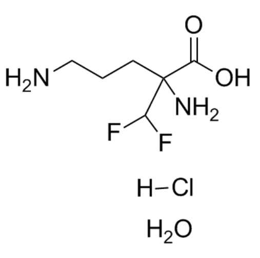 依氟鸟氨酸盐酸盐 一水合物,Eflornithine (hydrochloride, hydrate)