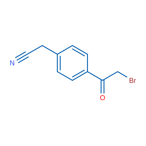 2-(4-(2-溴乙酰基)苯基)乙腈,2-(4-(2-Bromoacetyl)phenyl)acetonitrile