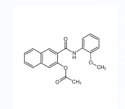 色酚AS-OL醋酸盐,[3-[(2-methoxyphenyl)carbamoyl]naphthalen-2-yl] acetate