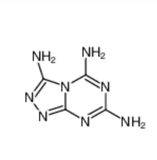 3,5,7-三氨基-1,2,4-噻唑并[4,3-a]-1,3,5-噻嗪,[1,2,4]triazolo[4,3-a][1,3,5]triazine-3,5,7-triamine